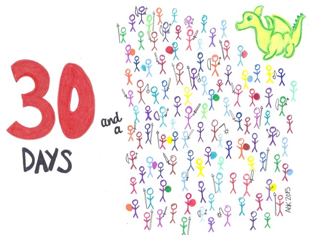 Thirty Days and 1000 Knights