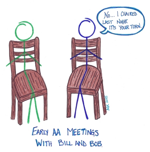 Bill and Bob's First Meetings